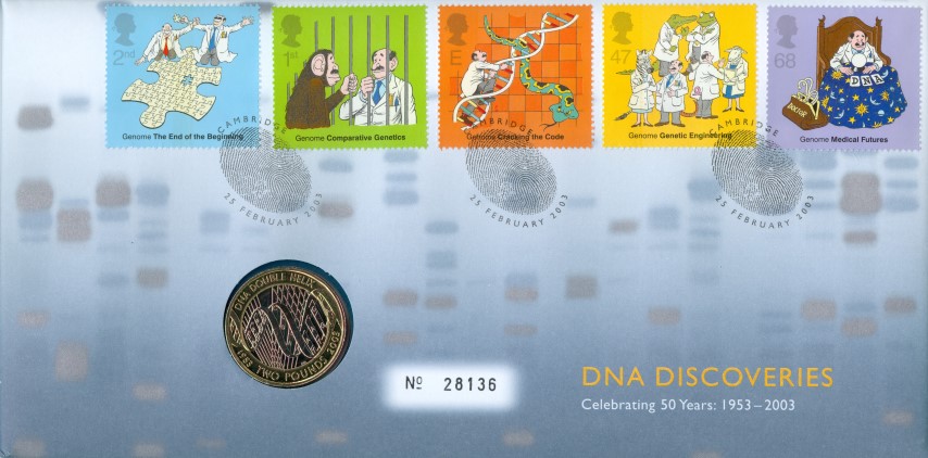 2003 DNA £2 Coin