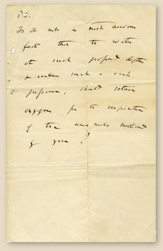 darwin letter