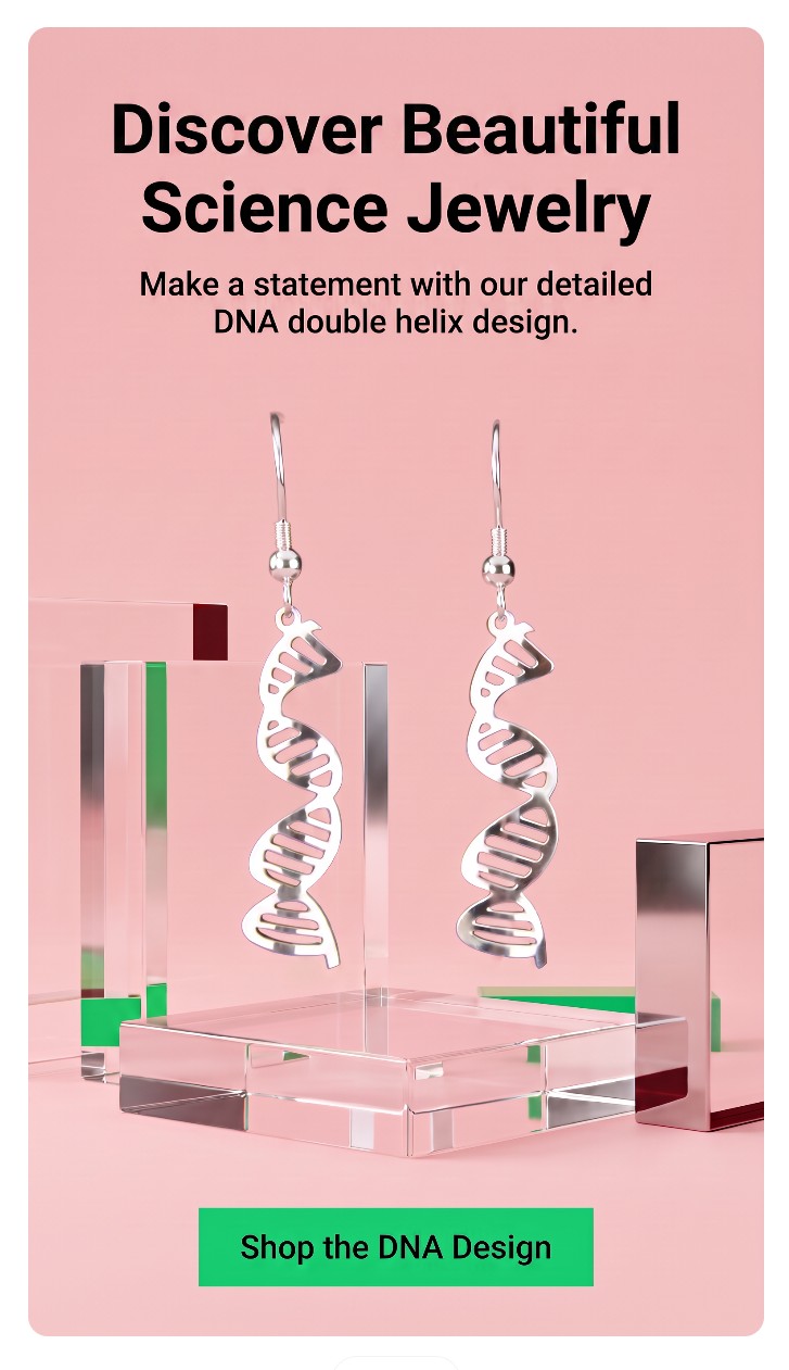 Beautiful DNA Earrings