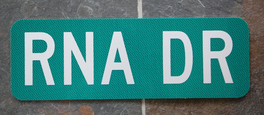 RNA Road Sign