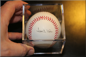 James Watson Signed Baseball